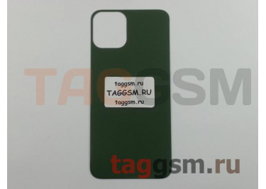 Пленка / стекло для iPhone 11 Pro (на заднюю крышку) (темно-зеленый, матовый с глянецевой окантовкой), техпак