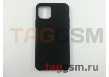 Задняя накладка для iPhone 11 Pro (силикон, матовая, черная (Pure)) HOCO