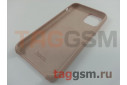 Задняя накладка для iPhone 11 Pro (силикон, матовая, розовая (Pure)) HOCO