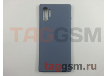 Задняя накладка для Samsung N976F Galaxy Note 10 Plus (силикон, матовая, серая) NEYPO