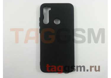 Задняя накладка для Xiaomi Redmi Note 8 (силикон, матовая, черная) NEYPO