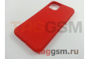 Задняя накладка для iPhone 11 Pro (силикон, матовая, красная) NEYPO