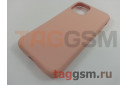 Задняя накладка для iPhone 11 Pro (силикон, матовая, розовая) NEYPO