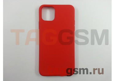 Задняя накладка для iPhone 11 Pro Max (силикон, матовая, красная) NEYPO