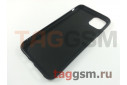 Задняя накладка для iPhone 11 Pro Max (силикон, матовая, черная (Soft Matte)) NEYPO