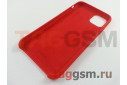 Задняя накладка для iPhone 11 Pro Max (силикон, матовая, красная (Pure)) HOCO