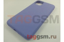 Задняя накладка для iPhone 11 Pro Max (силикон, матовая, фиолетовая) Faison