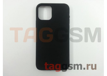 Задняя накладка для iPhone 11 Pro (силикон, матовая, черная) Faison