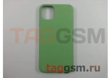 Задняя накладка для iPhone 11 Pro Max (силикон, матовая, хаки) Faison
