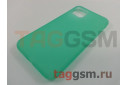 Задняя накладка для iPhone 11 Pro Max (силикон, матовая, зеленая (Simple series case))