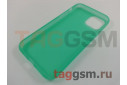 Задняя накладка для iPhone 11 Pro (силикон, матовая, зеленая (Simple series case))