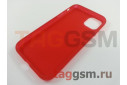 Задняя накладка для iPhone 11 (силикон, матовая, красная (Simple series case))