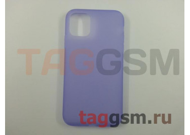 Задняя накладка для iPhone 11 (силикон, матовая, пурпурная (Simple series case))