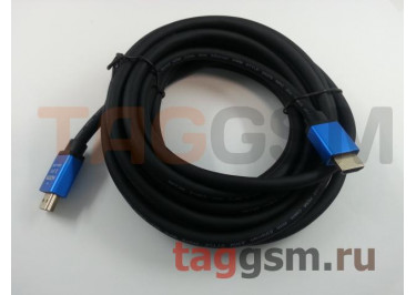 Кабель HDMI to HDMI ver.2.0a A-M / A-M (4K UHD), 5m (черный) техпак
