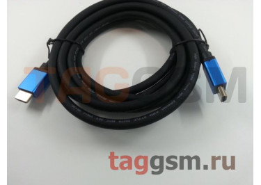 Кабель HDMI to HDMI ver.2.0a A-M / A-M (4K UHD), 3m (черный) техпак