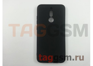 Задняя накладка для Xiaomi Redmi 8 (силикон, матовая, черная (Soft Matte)) NEYPO