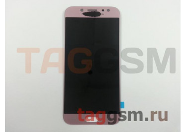 Дисплей для Samsung  SM-J730 Galaxy J7 (2017) + тачскрин (розовый), OLED LCD