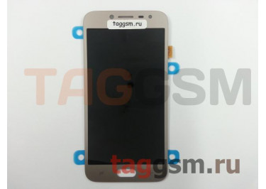Дисплей для Samsung  SM-J250F Galaxy J2 (2018) + тачскрин (золото), OLED LCD
