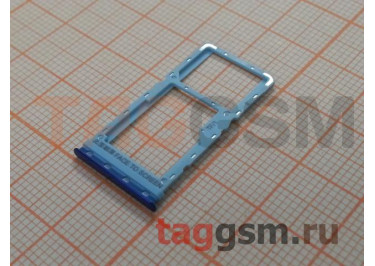 Держатель сим для Xiaomi Mi A3 (синий)