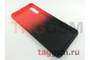 Задняя накладка для Samsung A70 / A705 Galaxy A70 (2019) (силикон, матовая, красно-черная (Gradient)) Faison