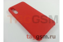 Задняя накладка для Xiaomi Mi A3 / Mi CC9e (силикон, матовая, красная) Faison