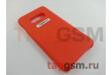 Задняя накладка для Samsung G970 Galaxy S10e (силикон, оранжевая), ориг