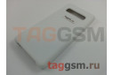 Задняя накладка для Samsung G973FD Galaxy S10 (силикон, белая), ориг