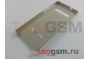 Задняя накладка для Samsung G973FD Galaxy S10 (силикон, белая), ориг
