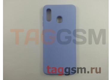 Задняя накладка для Samsung A30 / A305 Galaxy A30 (2019) (силикон, матовая, фиолетовая) NEYPO