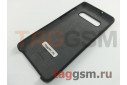 Задняя накладка для Samsung G975FD Galaxy S10 Plus (силикон, черная), ориг
