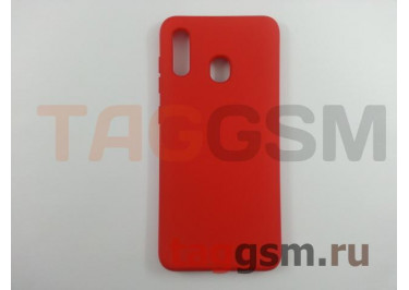 Задняя накладка для Samsung A30 / A305 Galaxy A30 (2019) (силикон, матовая, красная) NEYPO