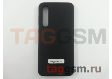 Задняя накладка для Xiaomi Mi 9 SE (силикон, черная), ориг
