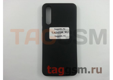 Задняя накладка для Huawei P20 Pro (силикон, черная), ориг