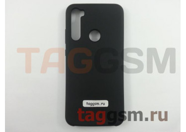 Задняя накладка для Xiaomi Redmi Note 8 (силикон, черная), ориг