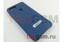 Задняя накладка для Xiaomi Mi 8 Lite (силикон, синяя), ориг