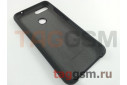 Задняя накладка для Xiaomi Mi 8 Lite (силикон, черная), ориг