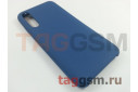 Задняя накладка для Xiaomi Mi A3 / Mi CC9e (силикон, матовая, синяя) Faison