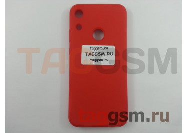 Задняя накладка для Huawei Honor 8A / Y6S / Y6 (2019) (силикон, красная), ориг
