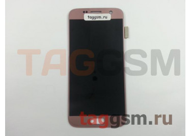 Дисплей для Samsung  SM-G930 Galaxy S7 + тачскрин (розовое золото), ОРИГ100%