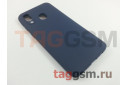 Задняя накладка для Samsung A40 / A405 Galaxy A40 (2019) (силикон, матовая, синяя (Soft Matte)) Faison