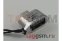 Переходник USB - micro USB, USB(f) (серебро) Earldom ET-OT04