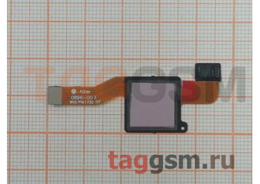 Шлейф для Xiaomi Redmi Note 5 / Note 5 Pro + сканер отпечатка пальца (розовый)