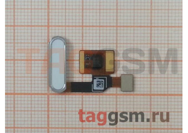 Шлейф для Xiaomi Mi 5c + сканер отпечатка пальца (белый)