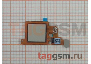 Шлейф для Xiaomi Mi A1 / Mi 5X + сканер отпечатка пальца (золото)