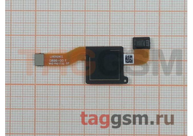 Шлейф для Xiaomi Redmi Note 5 / Note 5 Pro + сканер отпечатка пальца (черный)