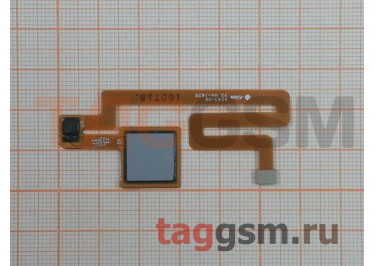 Шлейф для Xiaomi Mi Max + сканер отпечатка пальца (серый)