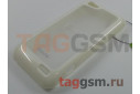 Задняя крышка KSH HTC One V силикон-пластик+защитная пленка белая