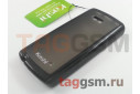 Задняя крышка KSH Nokia N700 силикон-пластик+защитная пленка черная