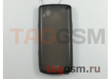Задняя крышка KSH Samsung S8530 силикон-пластик+защитная пленка черная