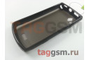 Задняя крышка KSH Samsung S8530 силикон-пластик+защитная пленка черная